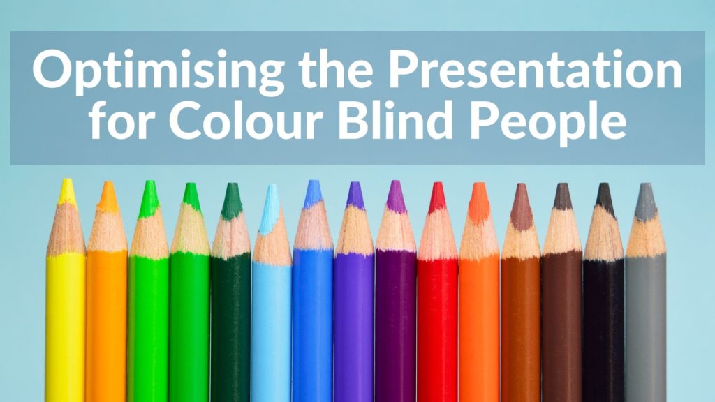 Presentation for Colourblind people